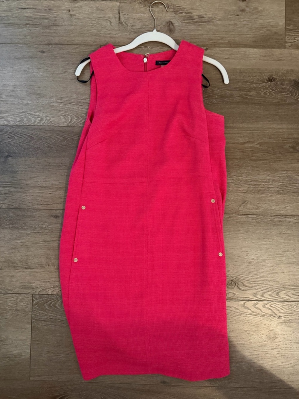 Tommy Hilfiger Hot Pink Sleeveless Sheath Dress